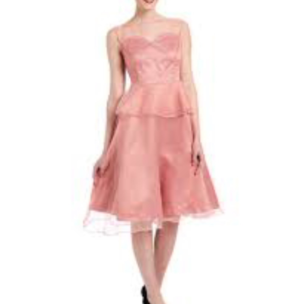 Lindy Bop Madison Peach Prom Cocktail Dress